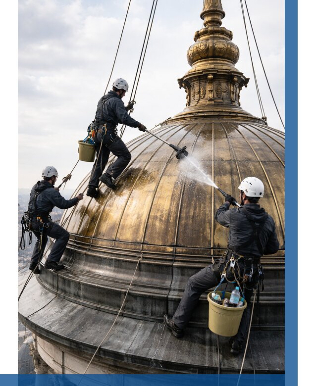 Мойка куполов и шпилей в Белебее от 8161 р. - заказать | ВЫСОТНИК-Блб