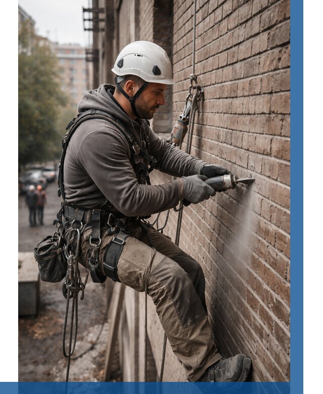 Расшивка кирпичных швов в Белебее от 612 р. | ВЫСОТНИК-Блб