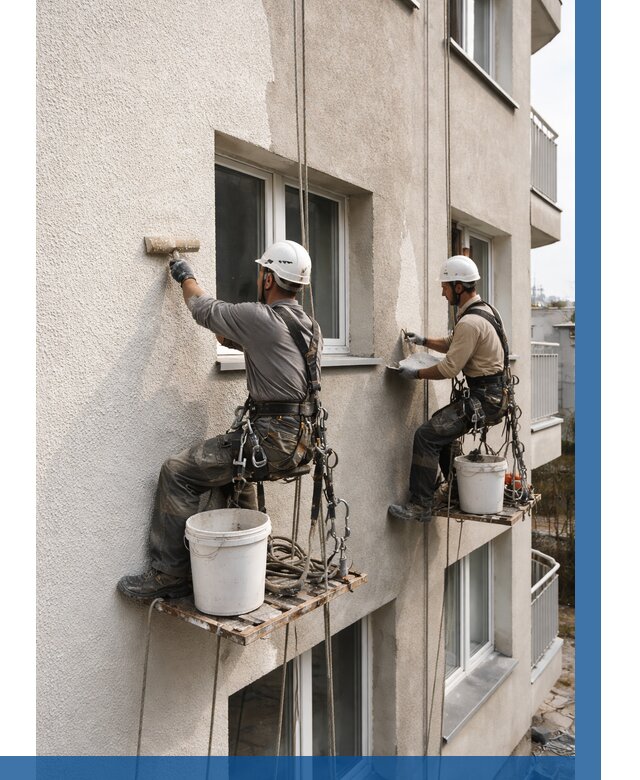 Нанесение короеда на фасад в Белебее от 459 р. | ВЫСОТНИК-Блб