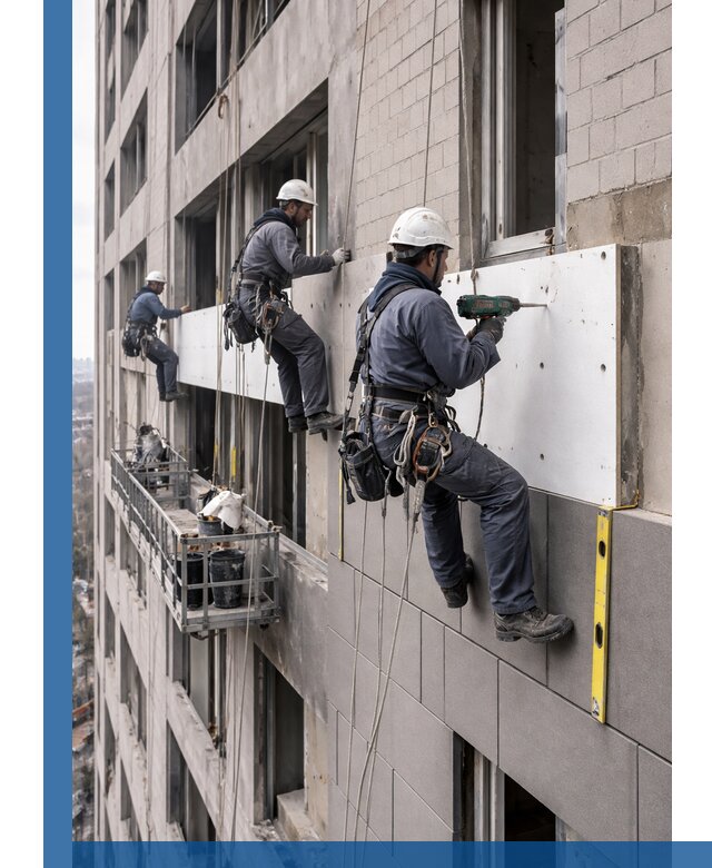 Монтаж фасадных термопанелей высокого качества в Белебее