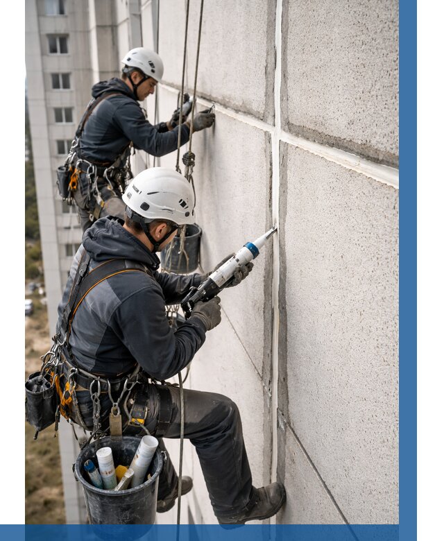 Герметизация межпанельных швов в Белебее от 714 р. | ВЫСОТНИК-Блб