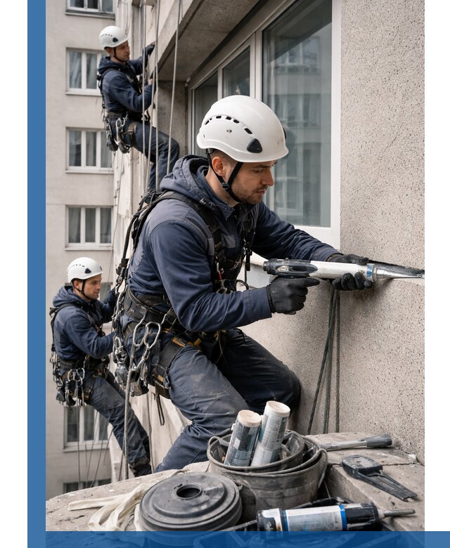 Герметизация швов лоджии в Белебее профессионально и надежно