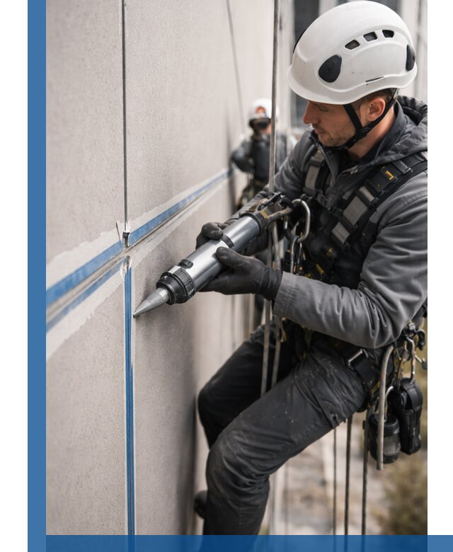 Герметизация стыков фасадных панелей в Белебее качественно и быстро