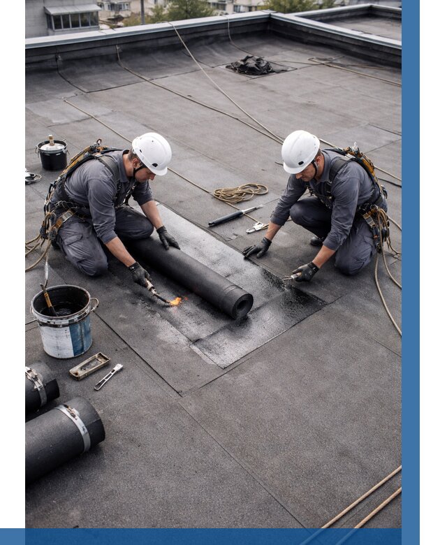 Ремонт мягкой кровли под ключ в Белебее от 714 р. | ВЫСОТНИК-Блб