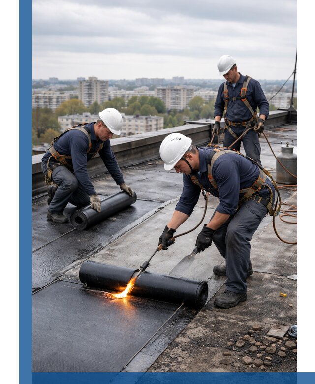 Ремонт наплавляемой кровли в Белебее качественно и надежно