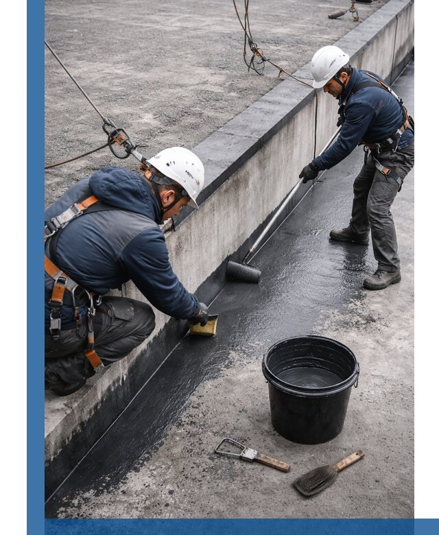 Гидроизоляция кровли жидкой резиной профессионально в Белебее