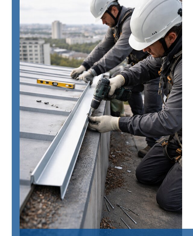 Монтаж капельника на кровле в Белебее с гарантией качества