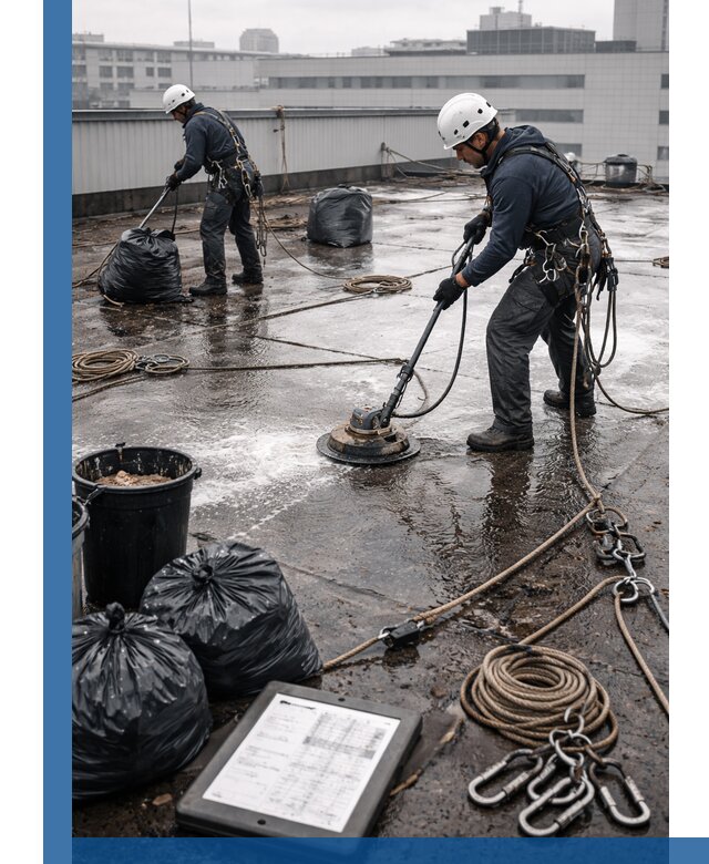 Плановая очистка кровли по графику в Белебее для безопасности