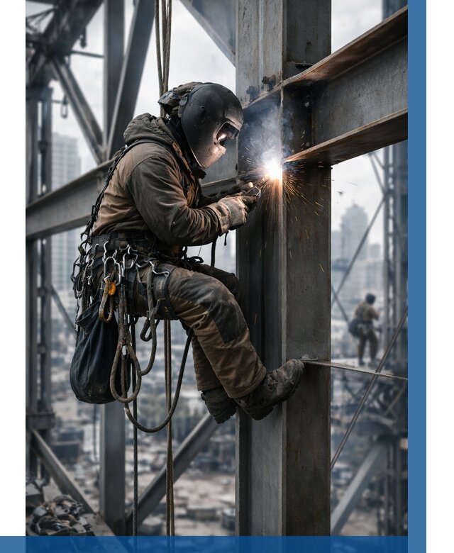 Высотные сварочные работы в Белебее от 3570 р. | ВЫСОТНИК-Блб