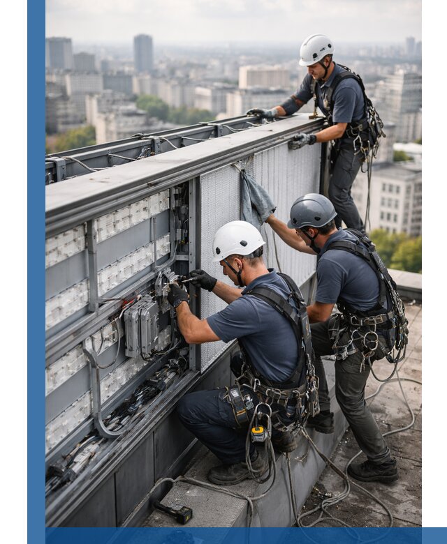 Профессиональное обслуживание крышной рекламы в Белебее под ключ