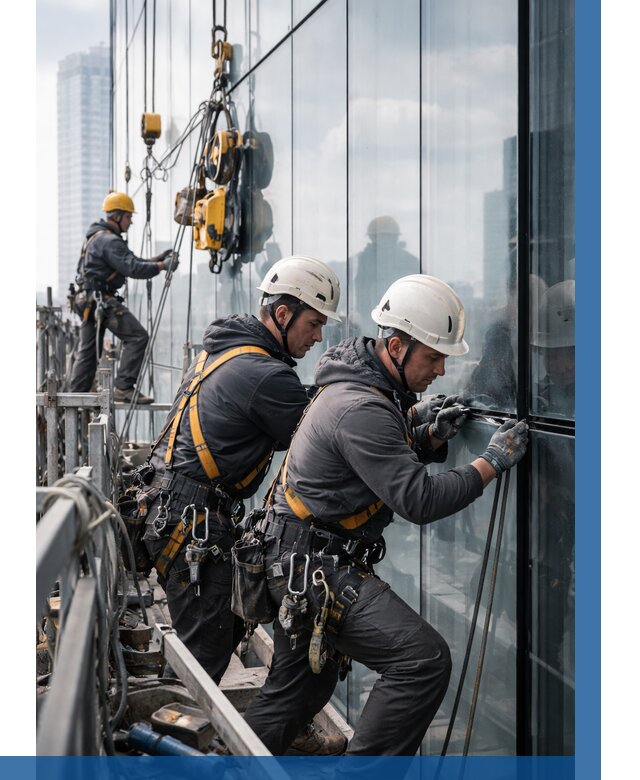 Структурное остекление фасадов в Белебее от 9691 р. | ВЫСОТНИК-Блб