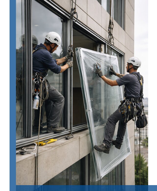Профессиональная замена стекла в витраже в Белебее с гарантией