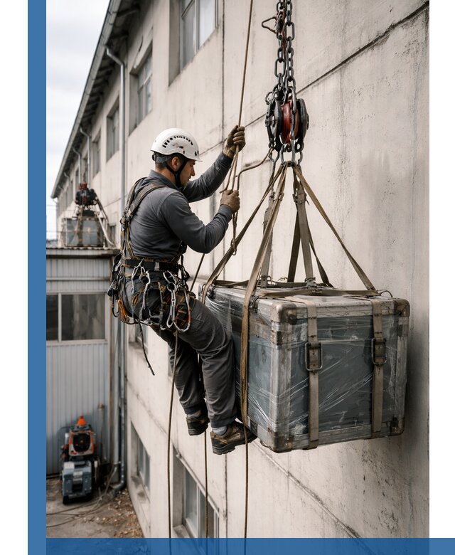 Подъем грузов на высоту в Белебее для промышленных объектов