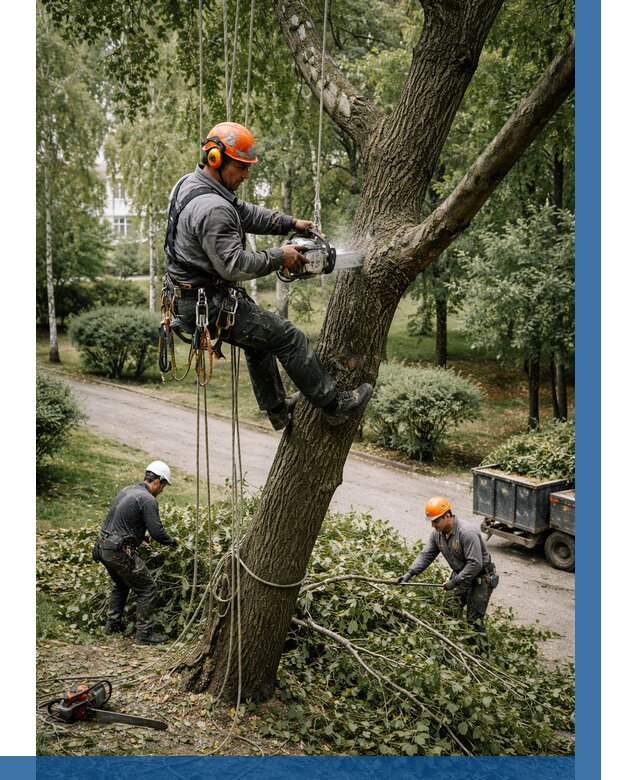 Кронирование деревьев в Белебее от 6631 р. | ВЫСОТНИК-Блб